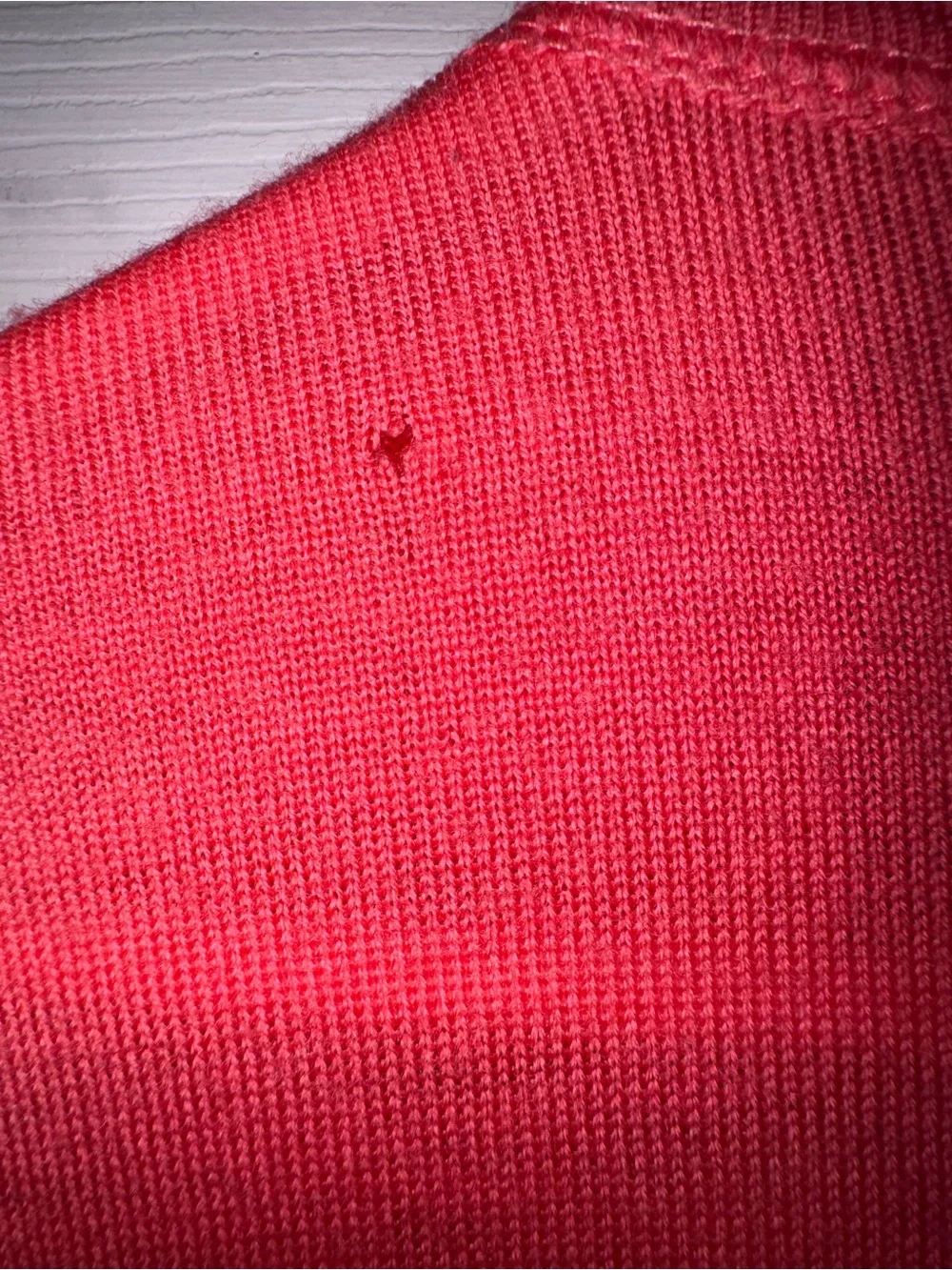 Tory Burch Coral Open-Front Cardigan